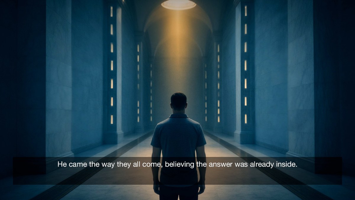 The protagonist at the threshold of the archive